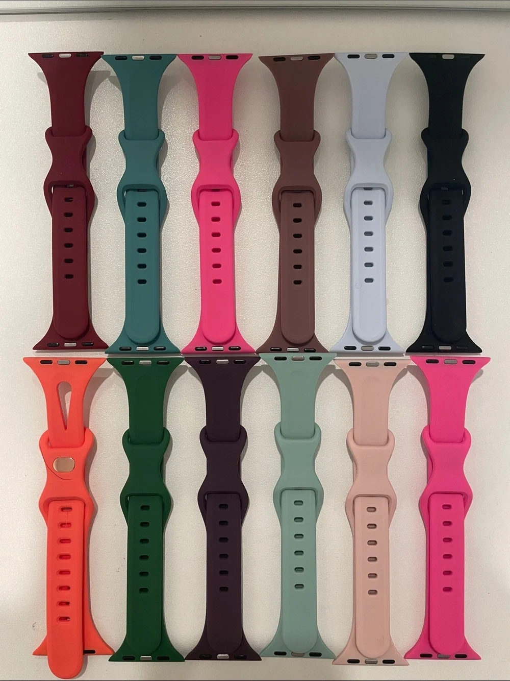 Silicone Watch Bands - Multi-Color Silicone Replacement Straps